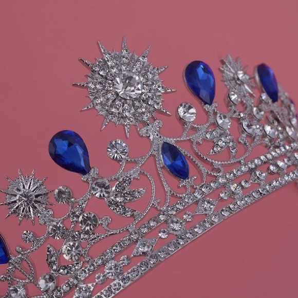 Sapphire Quinceanera Tiara